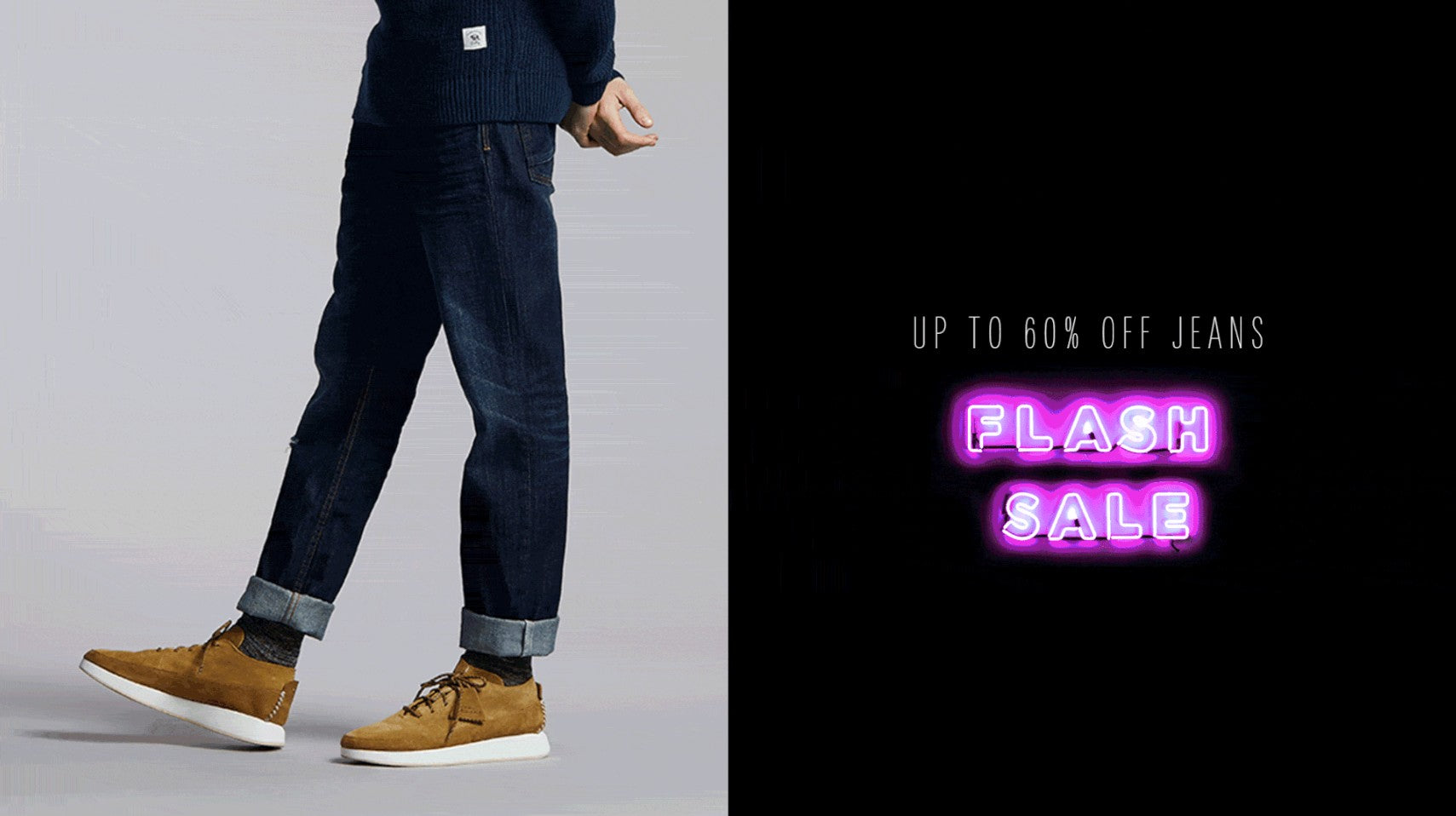 Up To 60% Off Mens Jeans - Flash Sale Today Only !