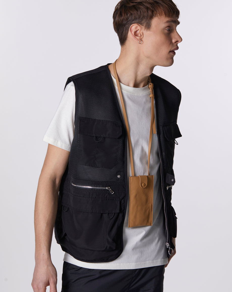 Ribbed Utility Gilet