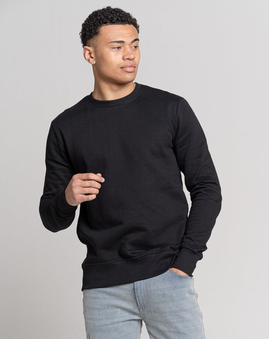 Sweatshirt - black