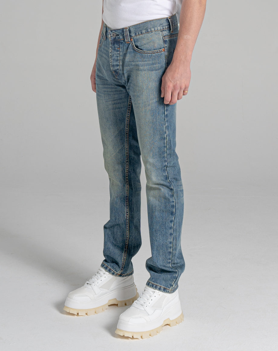 tryk Peep Formand DAKOTA MEN'S JEANS | VINTAGE WASH BLUE - Bellfield Clothing